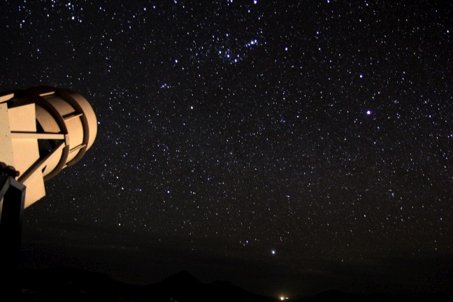 Orion le chasseur - Desert d'Atacama, Chili - Novembre 2010